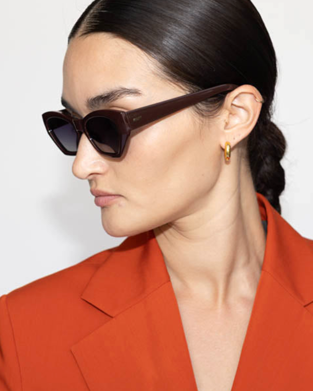 THE SPECTOR Recycled Sunglasses - Chocolate