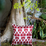 Basta Silk Cushion - Red
