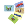 LITTLE GENIUS CARD - TRUCKS AND DIGGERS SNAP