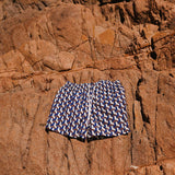 Cobalt Geo Swim Shorts - M
