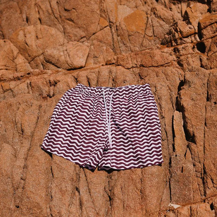 Maroon Tide Swim Shorts - S