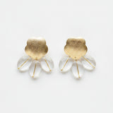 Wildflower Crystal Drop Earrings