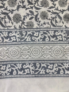 Organic Cotton Hand block Printed Tablecloth