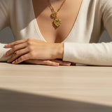 Boho Retro Heart Necklace