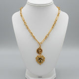 Boho Retro Heart Necklace