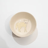 Large Snack Bowl Animals - Desert fox