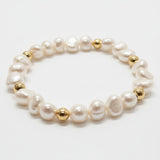 Elegant Baroque Pearl - White
