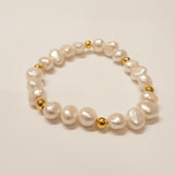 Elegant Baroque Pearl - White