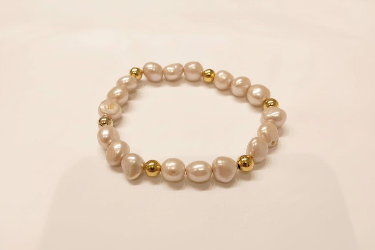 Elegant Baroque Pearl - Taupe