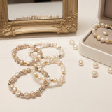 Elegant Baroque Pearl - Taupe