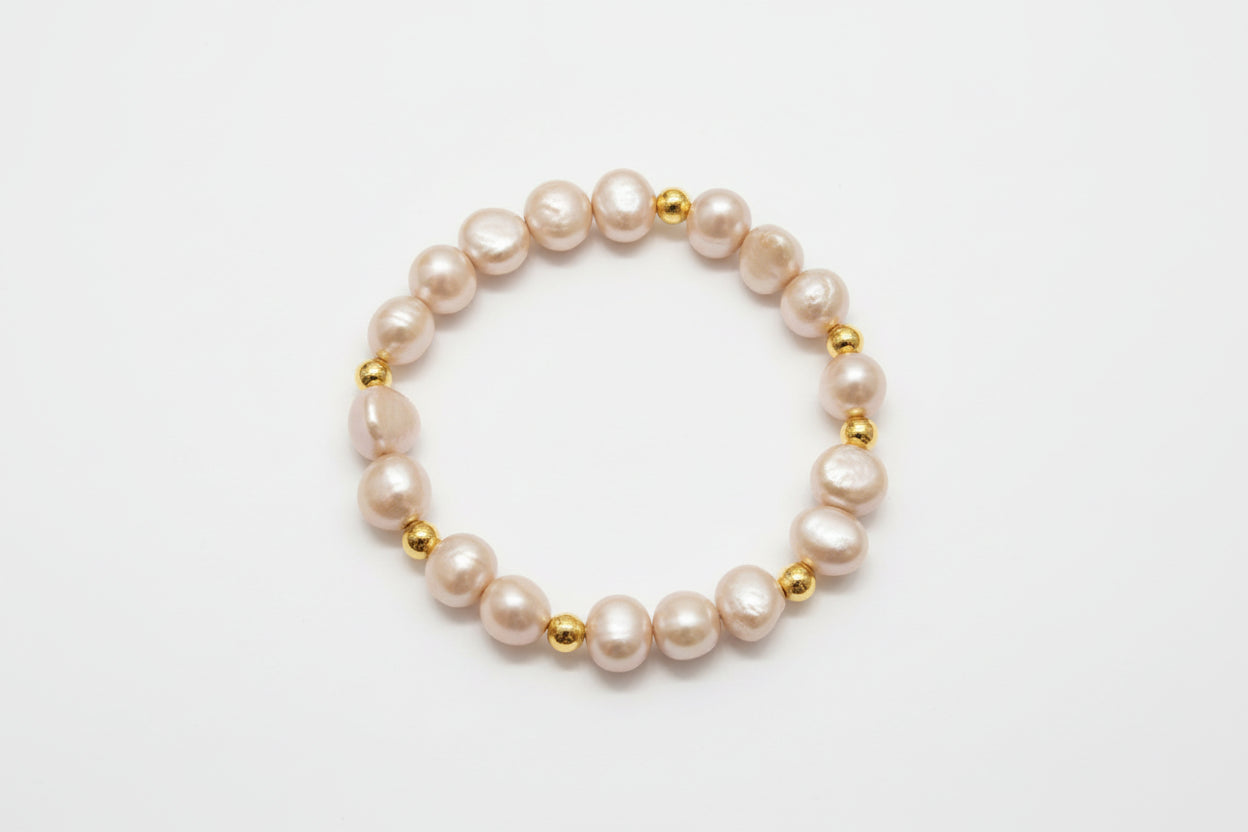 Elegant Baroque Pearl - Taupe