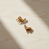 Llama Tiny Stud - Gold