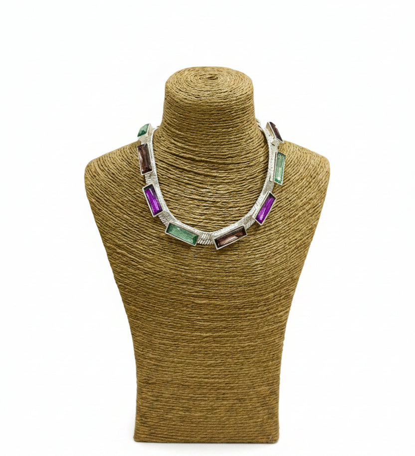 Candy Choker in Silver