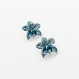 Azure Orchid Earrings