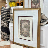 The Palmier Print II | Large Vintage Framed Print