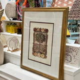 The Palmier Print I | Large Vintage Framed Print