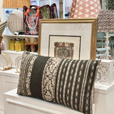 Ikat Lombard Cushion - Large