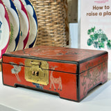Antique Hand-Painted Chinese Box