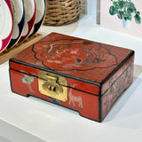 Antique Hand-Painted Chinese Box