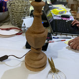 Vintage Wood Lamp - 1