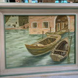 Vintage 1980 Hand-Painted Artwork