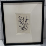 Vintage Prints - Framed in Hand-Painted Black Wooden