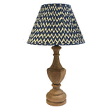 Natural Wood Urn Table Lamp Base