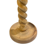 Natural Twisted Wood Table Lamp Base