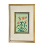 The Indian Bloom Painting II | Original Indian Painting in French Antique Frame