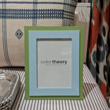 Tiered Sky Blue & Meadow Green 5x7 Photo Frame