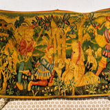1940 Vintage-Style Woven Tapestry