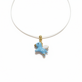 Blue Pegasus Charm