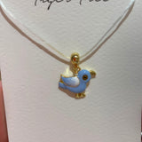 Blue Bird Charm