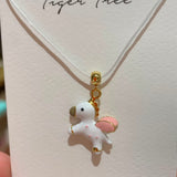 White Pegasus Charm