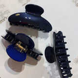 Tash Navy hair Clip