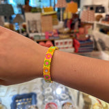 Yellow Daisy Tile Bracelet