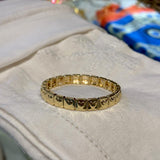 Gold Heart Tile Bracelet