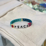 Peace Tile Bracelet