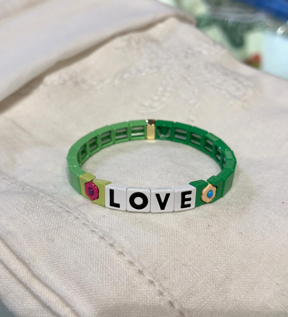Love Tile Bracelet