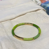 Forest Curved Bar Bracelet