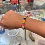 Blue Multi Tile Bracelet