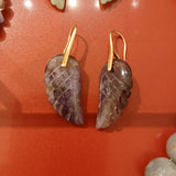 Wings Earring - Purple