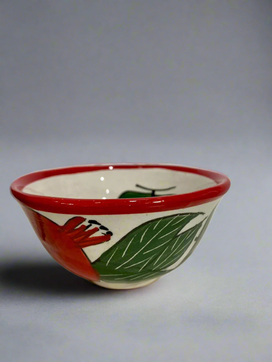 CERAMIC DIPPING SMALL BOWLS - MULTI COLORED