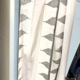 Afghan Organic Cotton Scarf - Grey