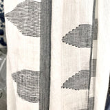 Afghan Organic Cotton Scarf - Blue