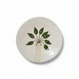 Medium Plate Palms - White