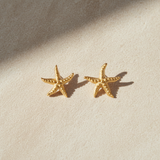 Starfish Stud - Gold