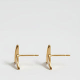 Mermaid Tail Stud - Gold