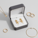 Lizard Tiny Stud - Gold