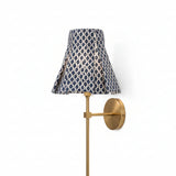 Siam Pacific Blue Linen - Lamp Shade Cover